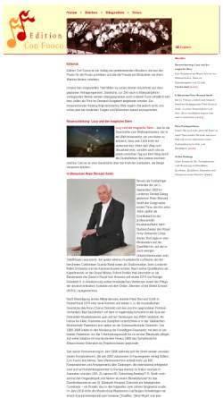 Vorschau der mobilen Webseite www.confuoco.de, Edition con fuoco