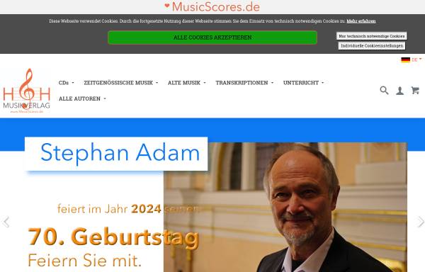 Vorschau von www.partitur.de, H.H.-Musikverlag