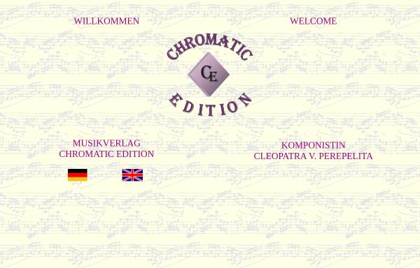 Vorschau von www.chromaticedition.de, Musikverlag Chromatic Edition