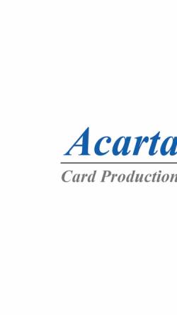 Vorschau der mobilen Webseite www.acarta.de, Acarta GmbH