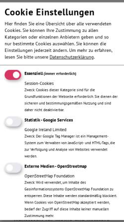 Vorschau der mobilen Webseite www.gwp-ag.de, G.W.P. AG