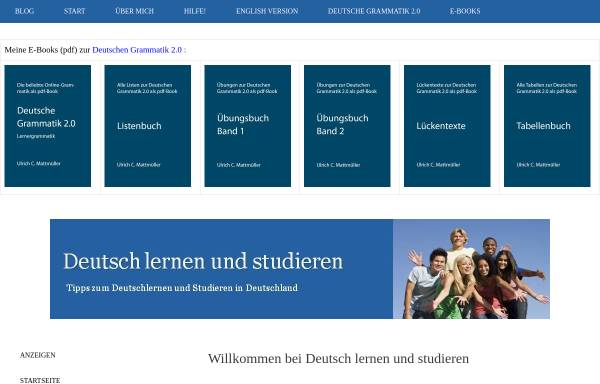 Vorschau von www.deutschlernen-blog.de, Deutschlernen-Blog