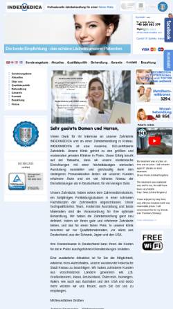 Vorschau der mobilen Webseite www.indexmedica.de, Indexmedica