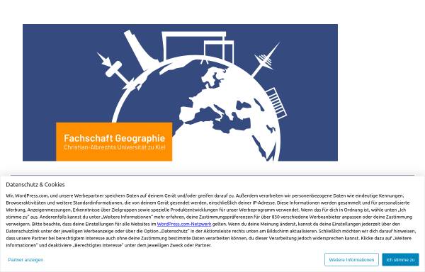 Vorschau von fsgeokiel.wordpress.com, Fachschaft Geographie der Universität Kiel
