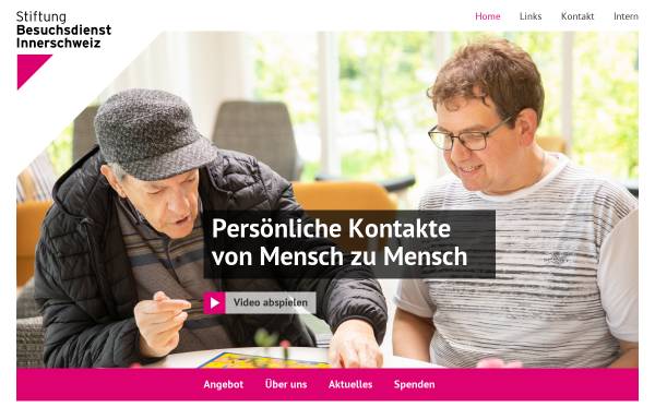 Vorschau von www.besuchsdienst-is.ch, Besuchsdienst Innerschweiz