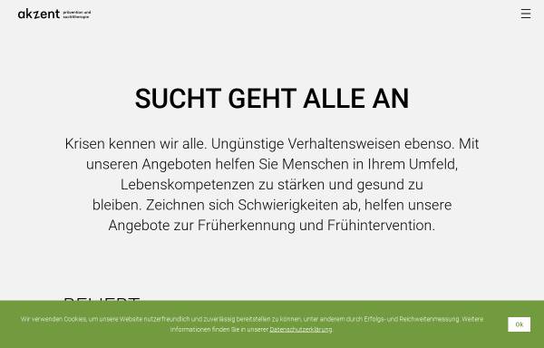 Vorschau von www.suchtpraevention.ch, Fachstelle für Suchtprävention