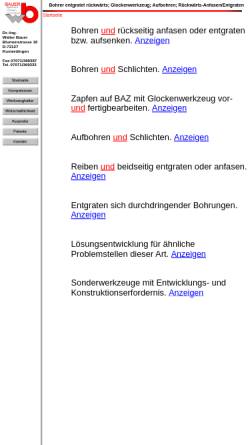 Vorschau der mobilen Webseite www.bauer-tools.de, Bauer-Tools, Inh. Dr.-Ing. Walter Bauer