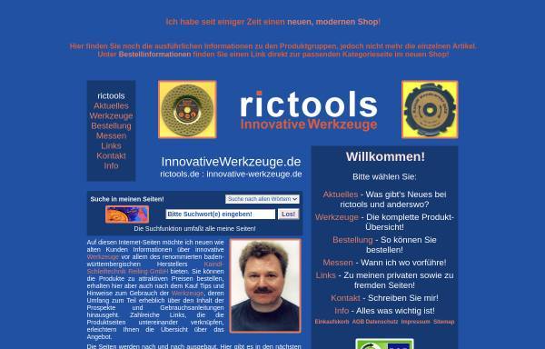 Vorschau von www.rictools.de, Rictools - Christian Richter