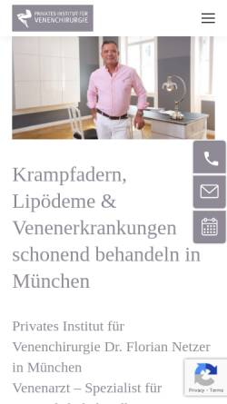 Vorschau der mobilen Webseite chirurgie-muenchen.com, Privates Institut für Chirurgie München