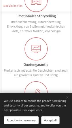 Vorschau der mobilen Webseite www.thedox.de, The Dox GbR