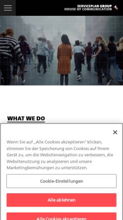 Vorschau der mobilen Webseite www.oew.de, Oestreicher + Wagner Medientechnik GmbH