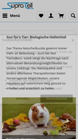 SupraCell - Homöopathie für Heimtiere