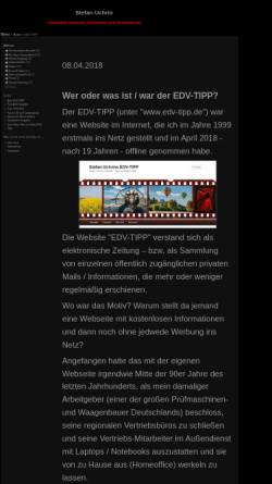 Vorschau der mobilen Webseite www.edv-tipp.de, EDV-Tipp