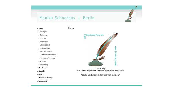 Vorschau von www.librettoperfetto.com, Monika Schnorbus