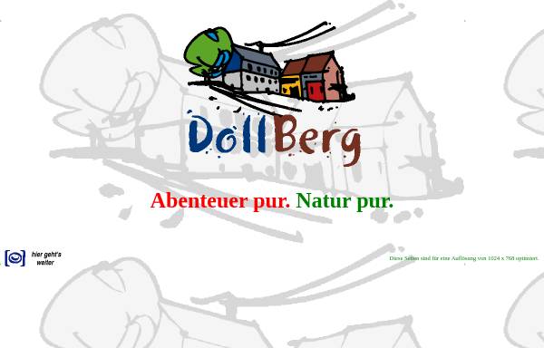 Vorschau von www.dollberg-naturteam.de, Waldgehöft Neuhof in den Dollbergen