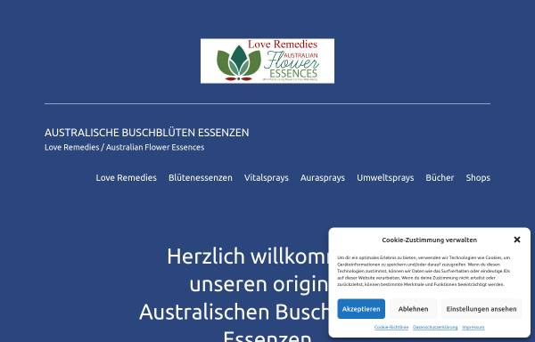 Vorschau von www.busch-blueten.de, Australische Buschblüten