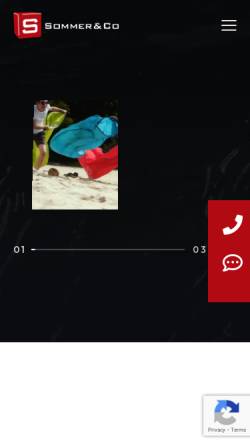 Vorschau der mobilen Webseite www.sommer-co.com, Sommer & Co. GmbH