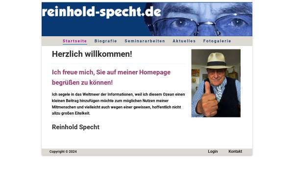 Vorschau von www.reinhold-specht.de, Specht, Reinhold