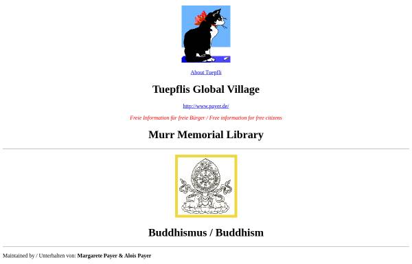 Vorschau von www.payer.de, Tuepflis Global Village: Buddhismus
