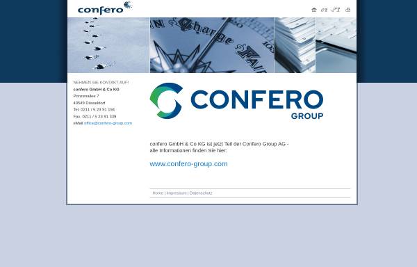Vorschau von www.confero.de, Confero GmbH & Co KG