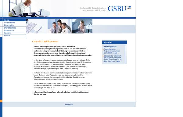 Vorschau von ratherbungert.de, GSBU Gesellschaft für StrategieBeratung und Umsetzung mbH