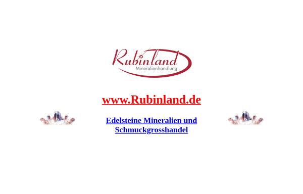 Vorschau von www.rubinland.de, Rubinland, Harald Melcher