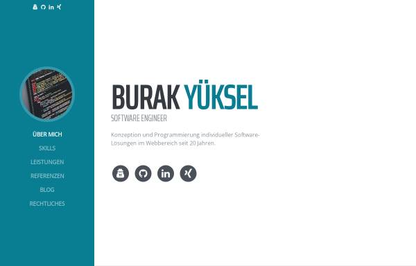 Vorschau von www.burak-yueksel.de, Yüksel, Burak