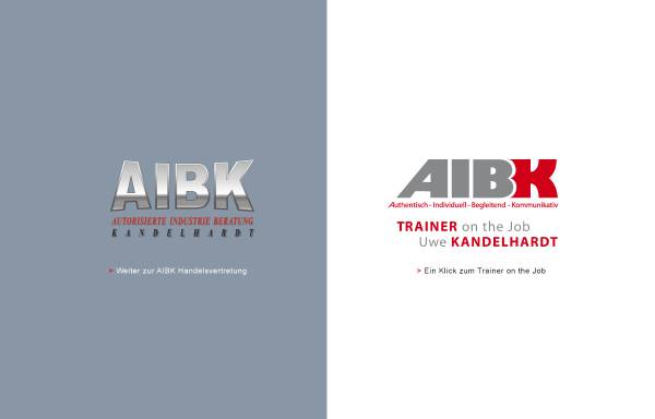 Vorschau von www.aibk.de, AIBK Autorisierte Industrie Beratung Kandelhardt - Uwe Kandelhardt