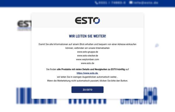 Vorschau von www.esto-gruppe.de, ESTO IndustrieTechnik Stoltzenburg GmbH
