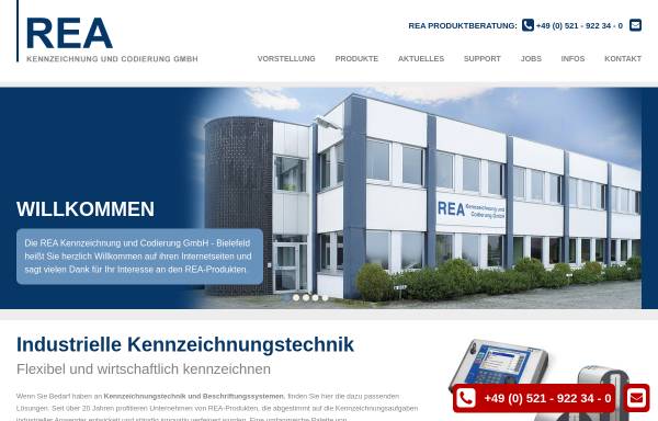 Vorschau von www.rea-kuc.de, REA Kennzeichnung und Codierung GmbH