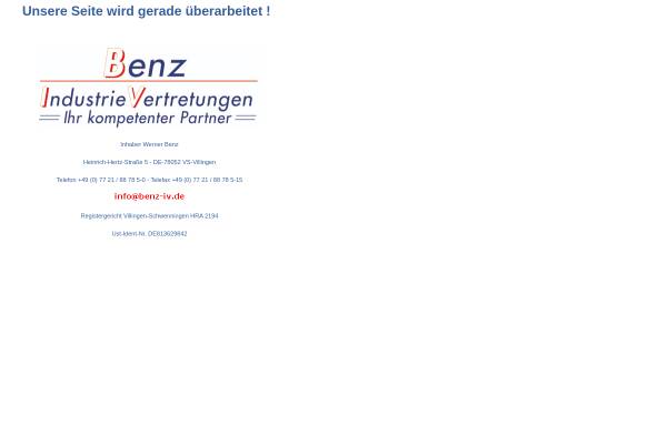 Werner Benz Industrievertretungen