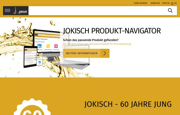 Vorschau von jokisch-fluids.de, Jokisch GmbH