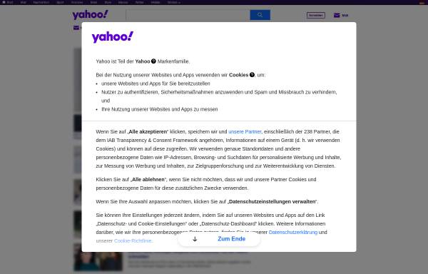 Vorschau von de.yahoo.com, Yahoo