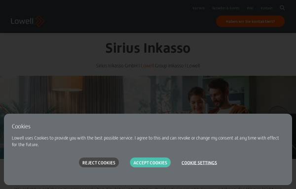 Vorschau von www.sirius-inkasso.de, Sirius Inkasso GmbH