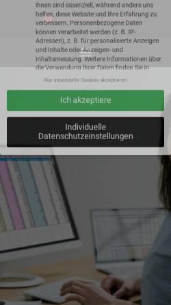 Vorschau der mobilen Webseite www.vi-inkasso.de, Verrechnungsstelle für Industrie-, Großhandels- und Handwerksunternehmen - Renate Schlägel e.K.
