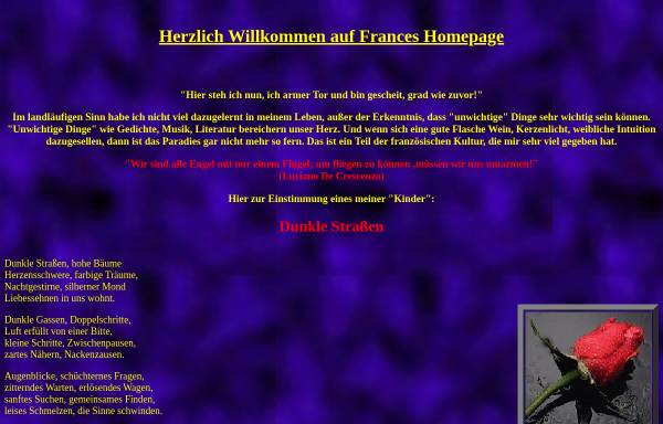 Frances Homepage
