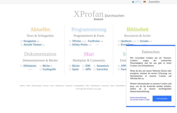 Vorschau von xprofan.com, XProfan-Forum-Community