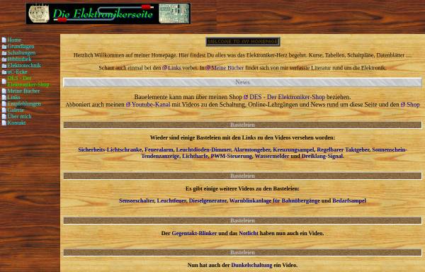 Vorschau von www.dieelektronikerseite.de, Die Elektronikerseite