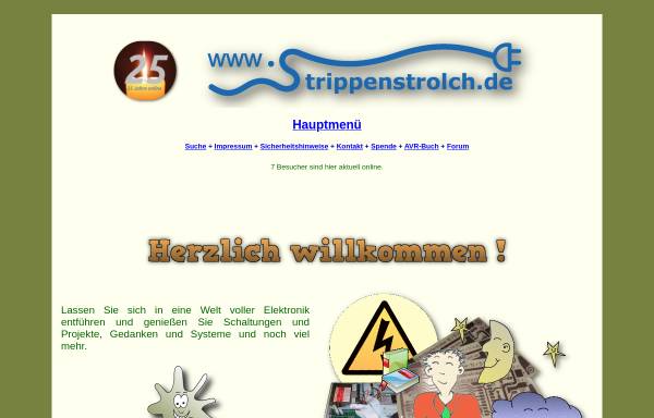 Vorschau von www.strippenstrolch.de, Der Strippenstrolch
