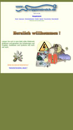 Vorschau der mobilen Webseite www.strippenstrolch.de, Der Strippenstrolch