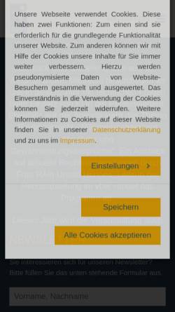 Vorschau der mobilen Webseite awi-vbw.de, AWI - Akademie der Wohnungs- und Immobilienwirtschaft Baden-Württemberg GmbH