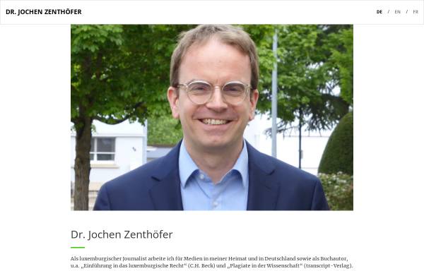 Vorschau von www.zenthoefer.de, Fälle und Schemata für Jurastudenten