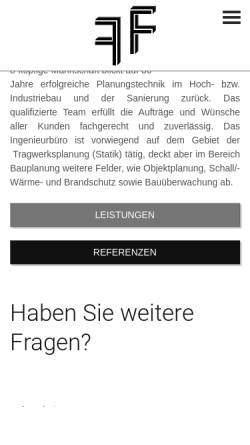 Vorschau der mobilen Webseite www.ib-firmbach.de, Firmbach, Frank
