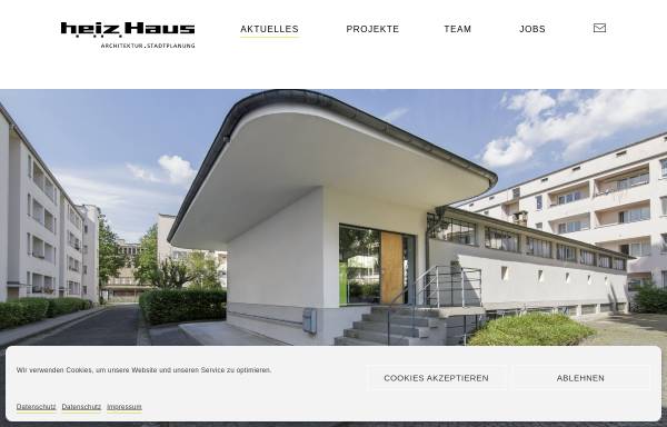 Vorschau von www.heizhaus.de, h.e.i.z.Haus, Architektur + Stadtplanung