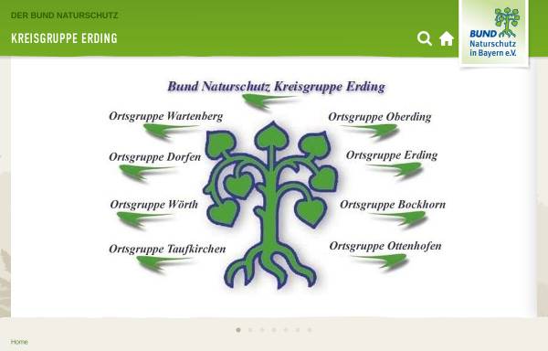 Vorschau von www.bund-naturschutz-erding.de, Bund Naturschutz Kreisgruppe Erding