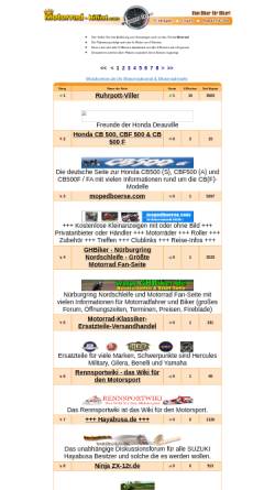 Vorschau der mobilen Webseite motorrad-hitlist.com, Motorrad-hitlist.com