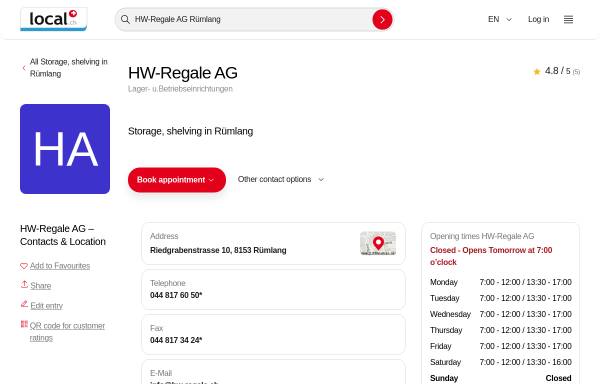 HW-Regale AG