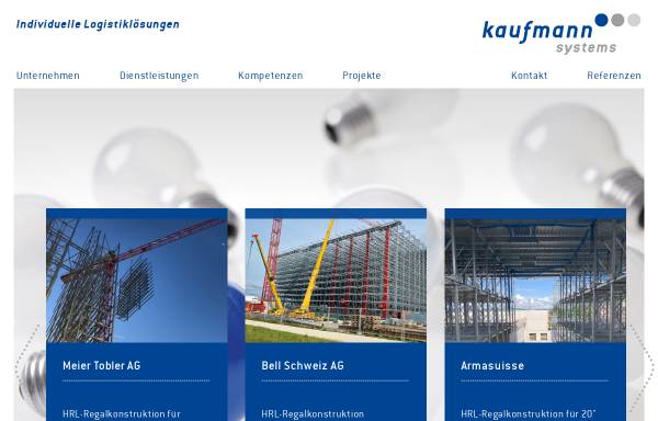 Vorschau von www.kaufmann-systems.ch, Kaufmann Systems