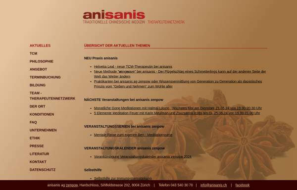Vorschau von www.anisanis.ch, Anisanis