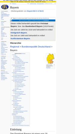 Vorschau der mobilen Webseite wiki-de.genealogy.net, GenWiki - Bayern